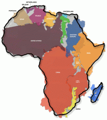 The true size of Africa – it’s bigger than you think